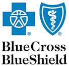 Logo Recognizing Optimum Podiatry's affiliation with Bluecross Blueshield