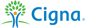 Logo Recognizing Optimum Podiatry's affiliation with Cigna