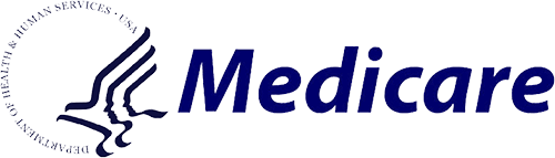 Logo Recognizing Optimum Podiatry's affiliation with Medicare